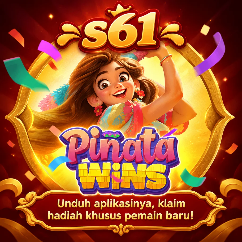 s61 · Pinata Wins · Tampilan permainan